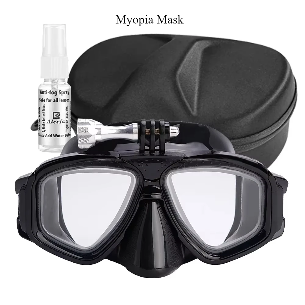 Mask Lanyard Adjustable - Scuba Diving Mask with Camera Mount