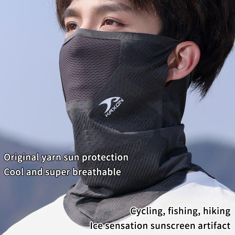 Ice Silk Summer Face Mask with - Sports Mask Breathable review and price
