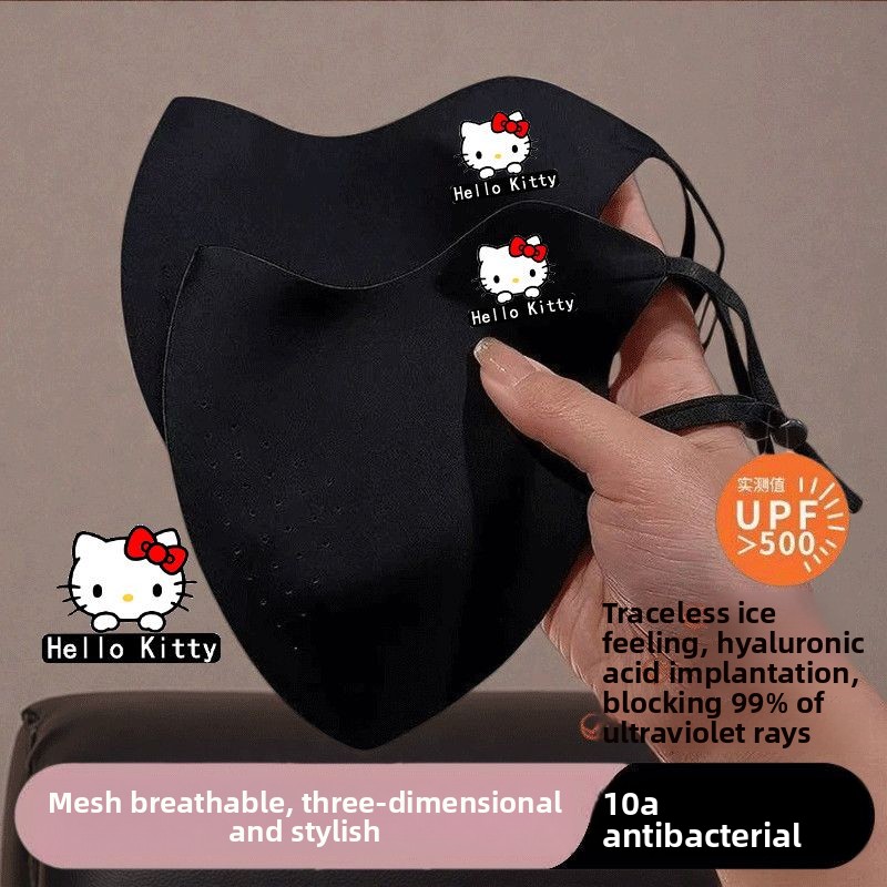 Cute Hello Kitty Print Face Ma - Cloth Face Mask Washable review and price
