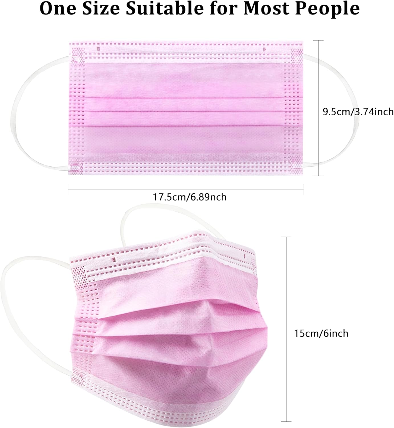 200Pcs Value Pack! Pink Dispos - Disposable Surgical Mask review and price