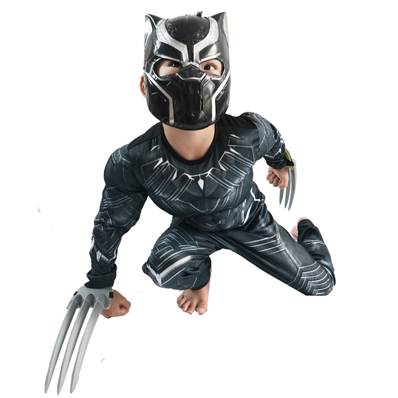 Anime Superhero Black Panther  - Black Face Mask Pack review and price