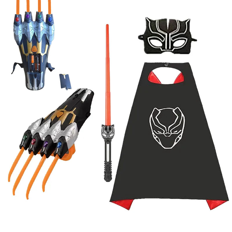 Superhero Mask Cape Set, Black - Black Face Mask Pack review and price
