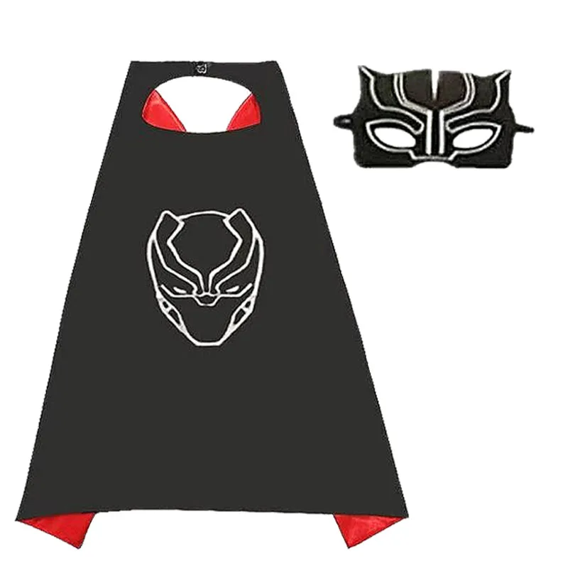 Superhero Mask Cape Set, Black - Black Face Mask Pack review and price